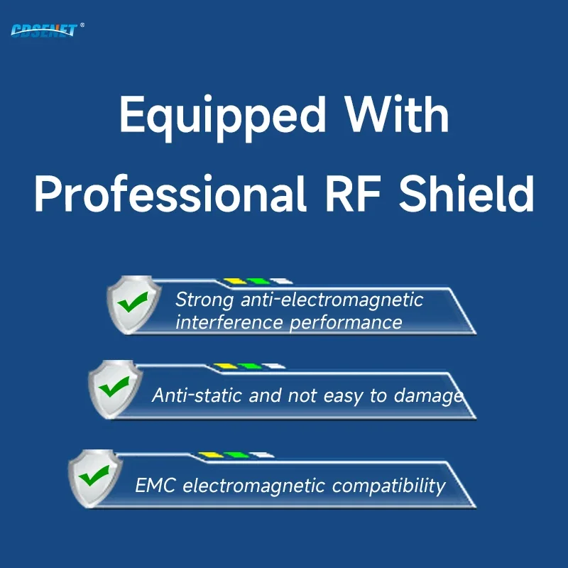 NRF52833 BLE 5.1 modulo RF 2.4GHz filettatura a rete ZigBee 8dBm cdsend E73-2G4M08S1E per ricevitore ricetrasmettitore Wireless UAV Smart Home
