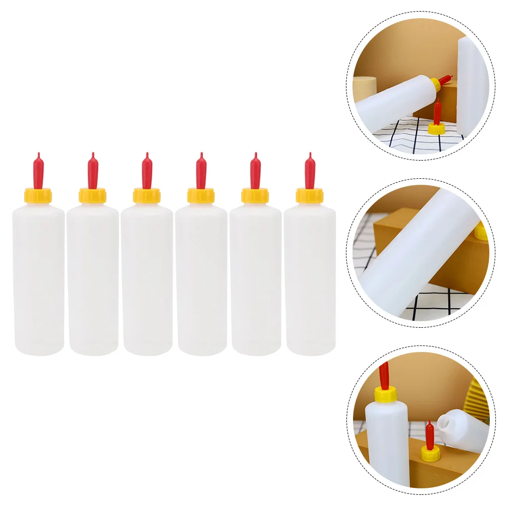 6 Pcs Water Bottle for Kids Goat Animal Nursing Lamb Feeders Small Animals Bottles White Lamp Cow Mother