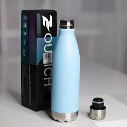 350/500/650ml Double-Wall Insulated Vacuum Flask Stainless Steel Thermos Water Bottle For Portable Sports Gift Cups
