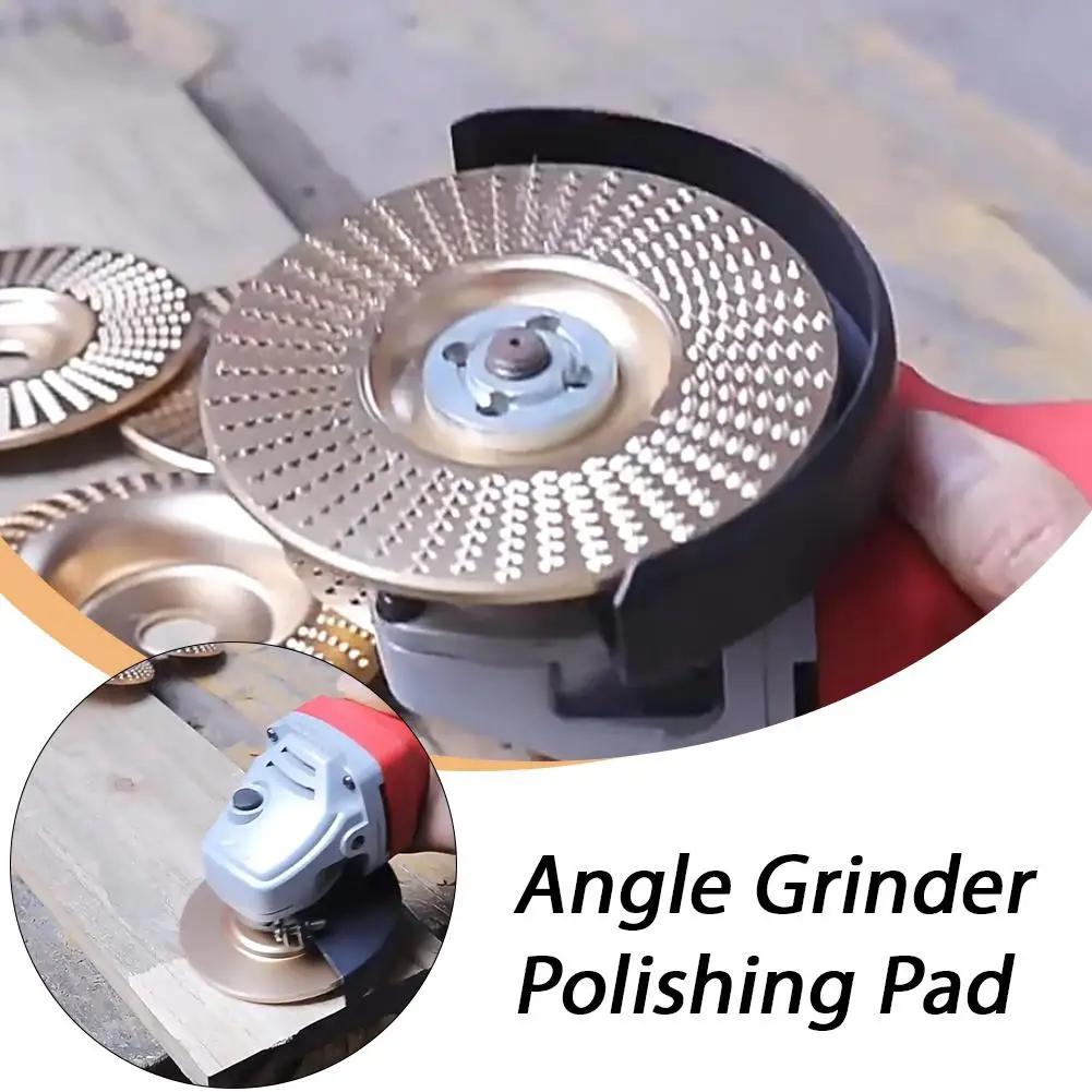 

16mm Woodworking Shaping Sanding Prick Saw Blade Angle Grinder Round Polishing Disc Wood Tea Tray Carving Power Tools Accessorie