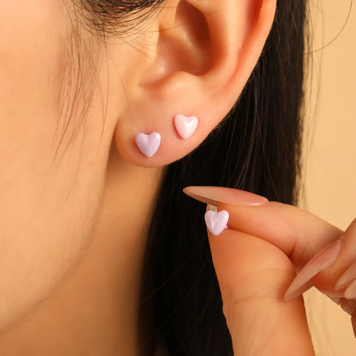 Medical Grade Colorful Ceramic Stud Earrings Set Mixed Style For Sensitive Ears Hypoallergenic Ear Piercing Care Jewelry Gift