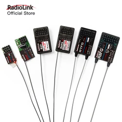 Radiolink-receptor de radio control para coche y barco, giroscopio interior de 2,4 GHz R7FG R8FG R4FGM R6FG R6F RC, para transmisor RC4GS RC6GS T8FB T8S RC8X