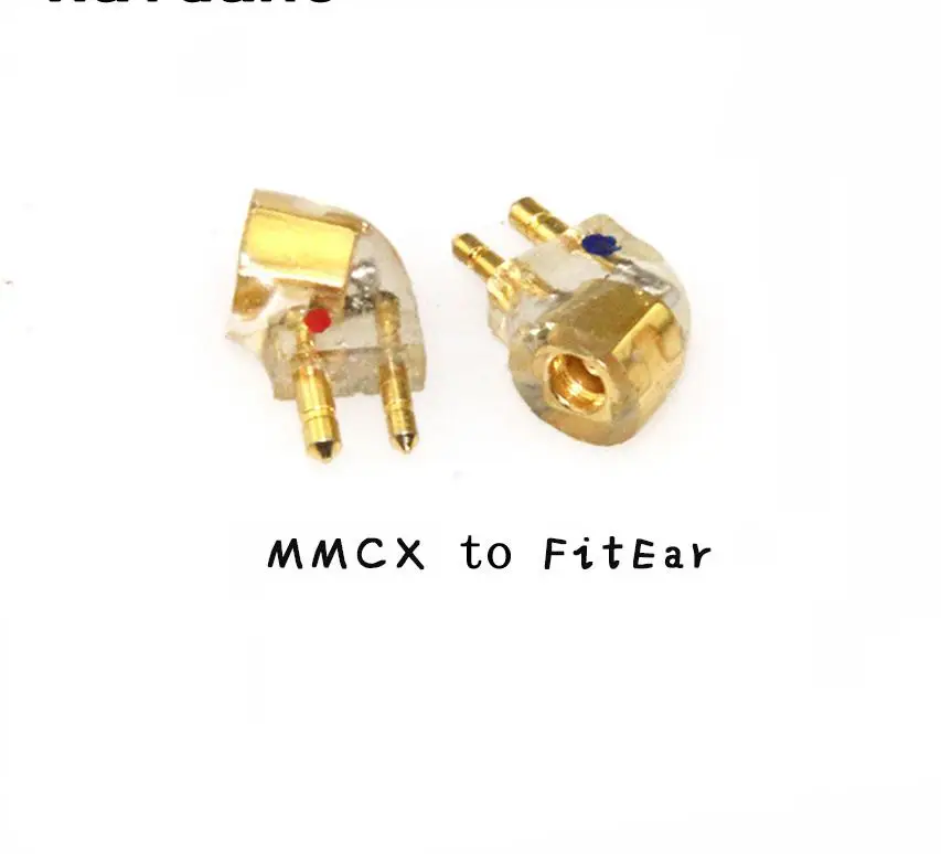 

Free Shipping pair Headphone Plug for MH-NH205 FitEar MH334 MH335DW togo334 Male to MMCX 0.78mmFemale Converter Adapter