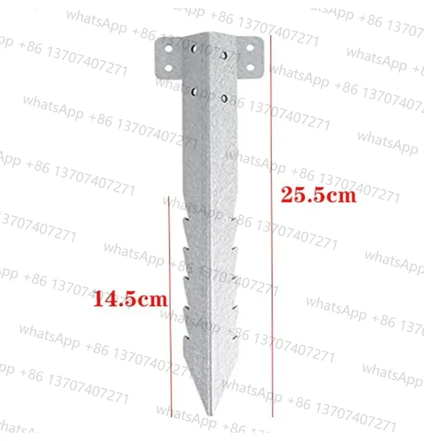 Rustic Railway Sleeper Brackets for Pathways and Raised Beds Choose 10 or 20 Packs with Comprehensive Screw Set