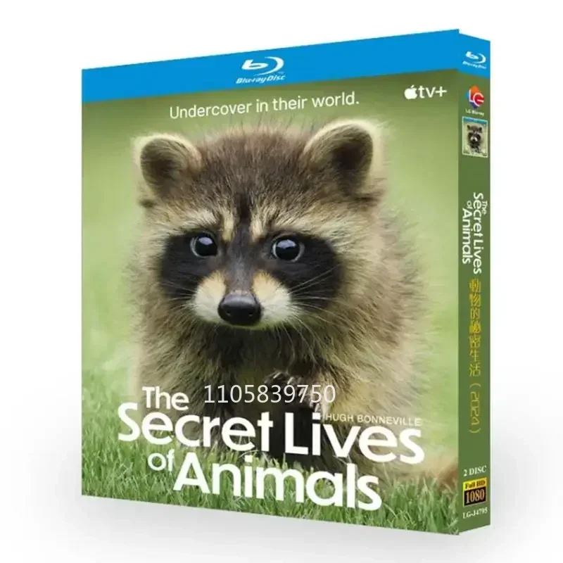 The Secret Lives of Animals (2024) Blu-ray Disc DVD
