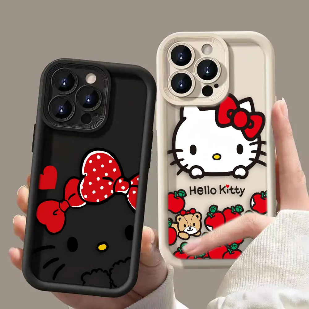 Cartoon Hello Kitty Cover Phone Case For Google PIXEL 7 8 7A 8A 9 Oneplus 11 10R 8T NORD CE 4 LITE ACE 2 3 5G Case Funda Capa