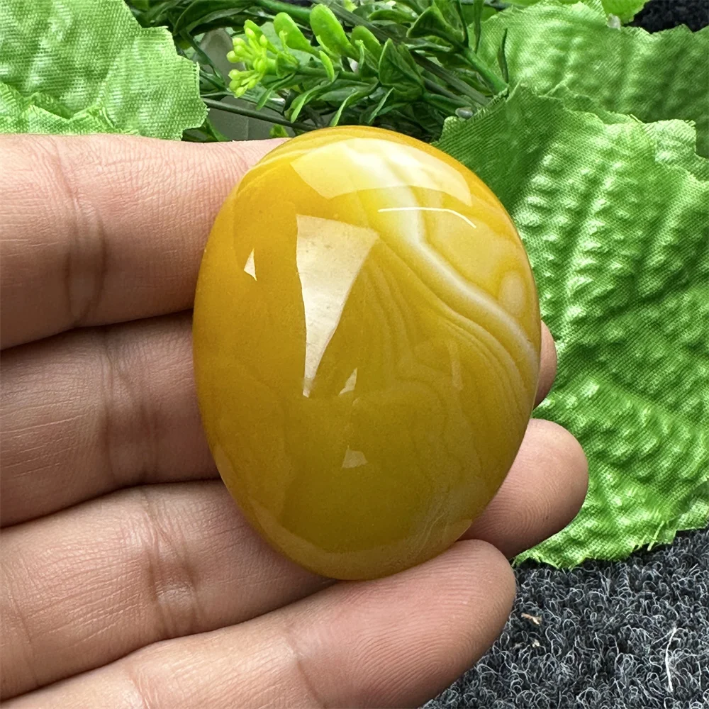 Natural gemstone irregular yellow silk agate mineral specimen polished treatment aura healing witchcraft feng shui altar birthda