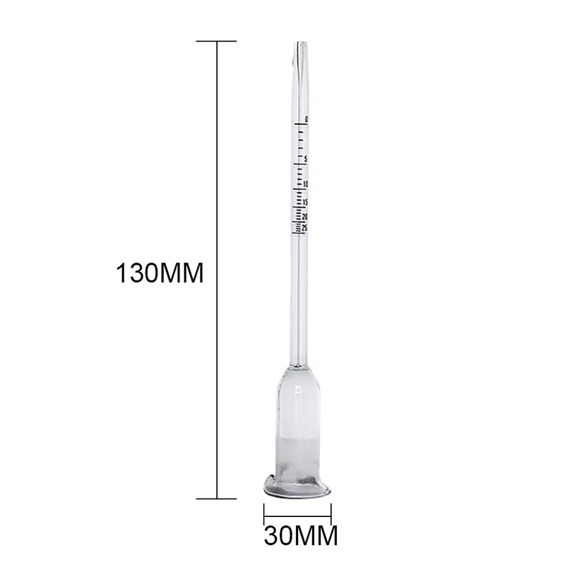 Alcohol Meter for Moonshine Liquors Wine Tester ometer Glass Vinometer 0-25 Degree  Measurement Hand Measure Tool