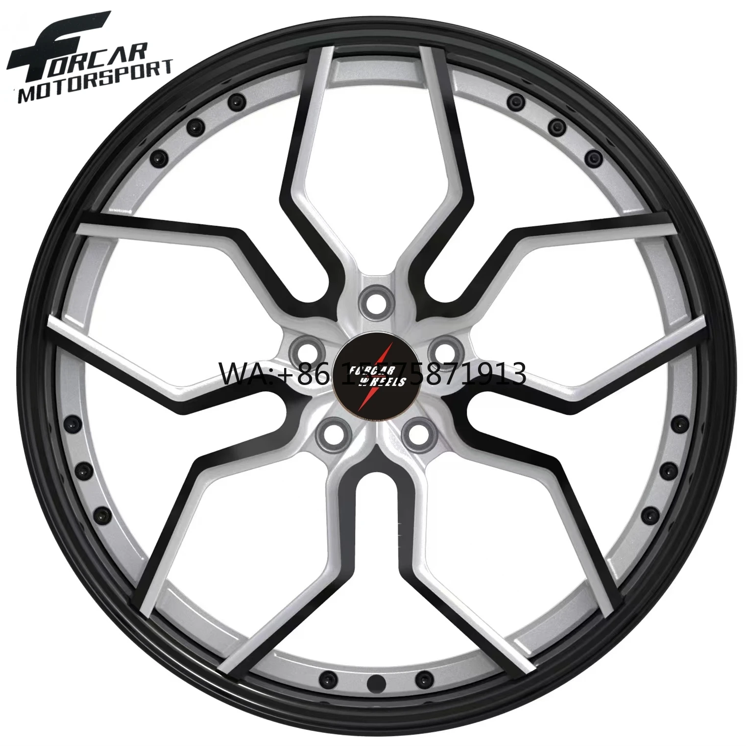 

Forcar High Quality Concave Design Lighting Weight 18 19 20 Inch Custom T6061 Factory Price 5*112 5*114.3 New Forged Wheels