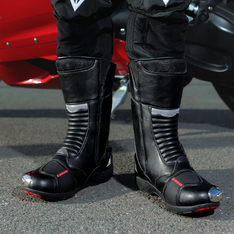Motorcycle Cross-country Professional Racing Boots Motorcycle Platform Boots Breathable Wear Safety To Protect Motorcyclists