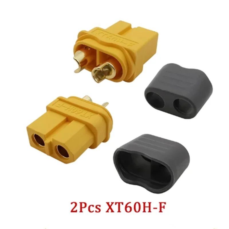 XT60E XT60H RC Lipo Battery Male Female Bullet Connectors with Sheath Housing XT60E1-M Power Plug XT60H-F Jack RC Drone Adapter