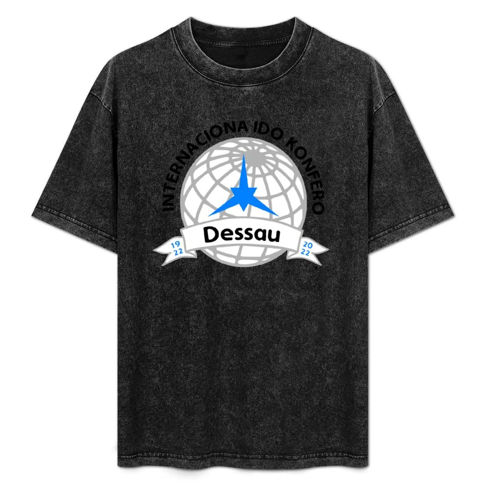 

Ido Conference 2022 in Dessau/Germany – Logo T-Shirt Casual Simple Design Short Sleeve Shirt
