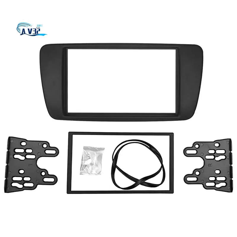 

AV32-2 DIN Adapter CD Trim Panel Stereo Interface Radio Car Frame Panel Fascia For SEAT Ibiza 2008+
