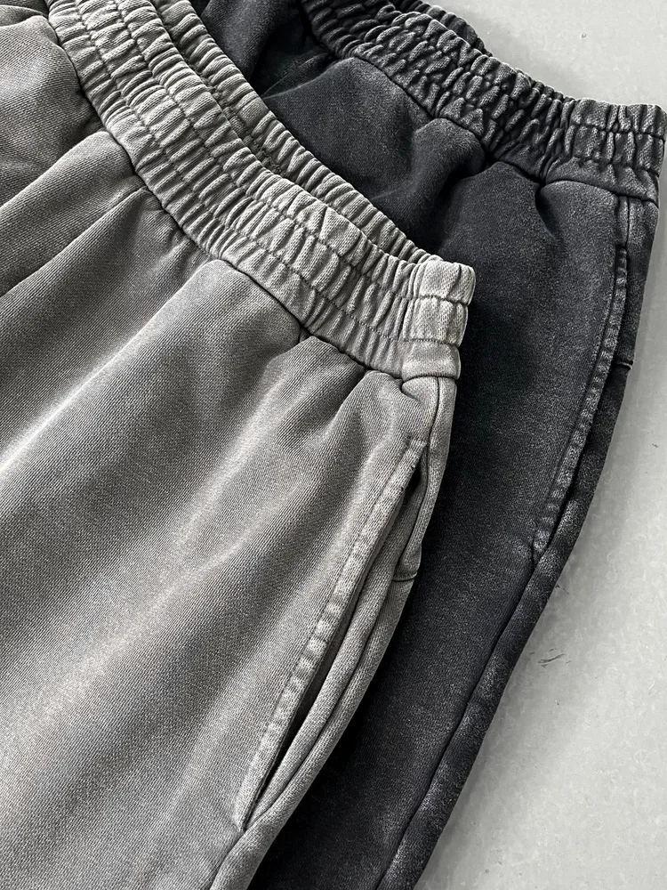 American Fashion Trendy Handsome Boy Retro Distressed Jeans Loose Versatile Draped High Street Youth Casual Long Pants