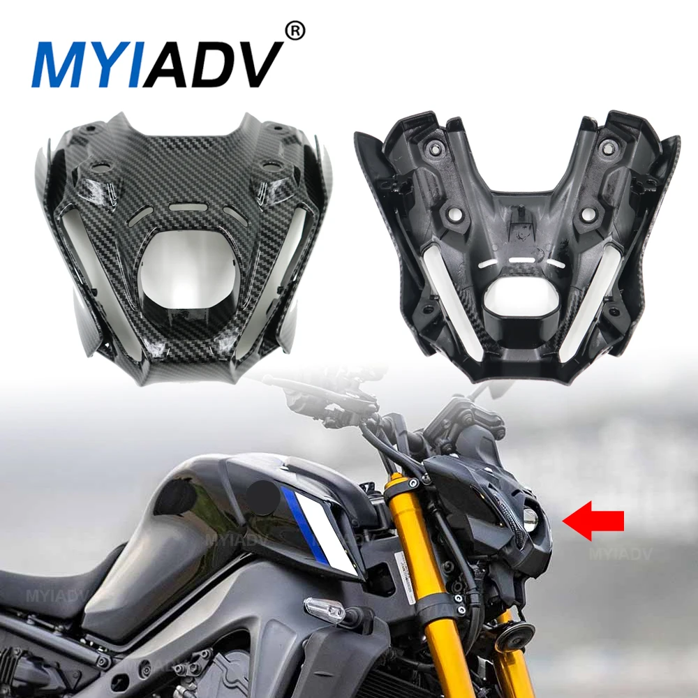 

For Yamaha MT-09 MT 09 MT09 SP 2021-2024 Motorcycle Headlight Fairing Cowl Front Headlamp Head Light Cover Plate Accessories