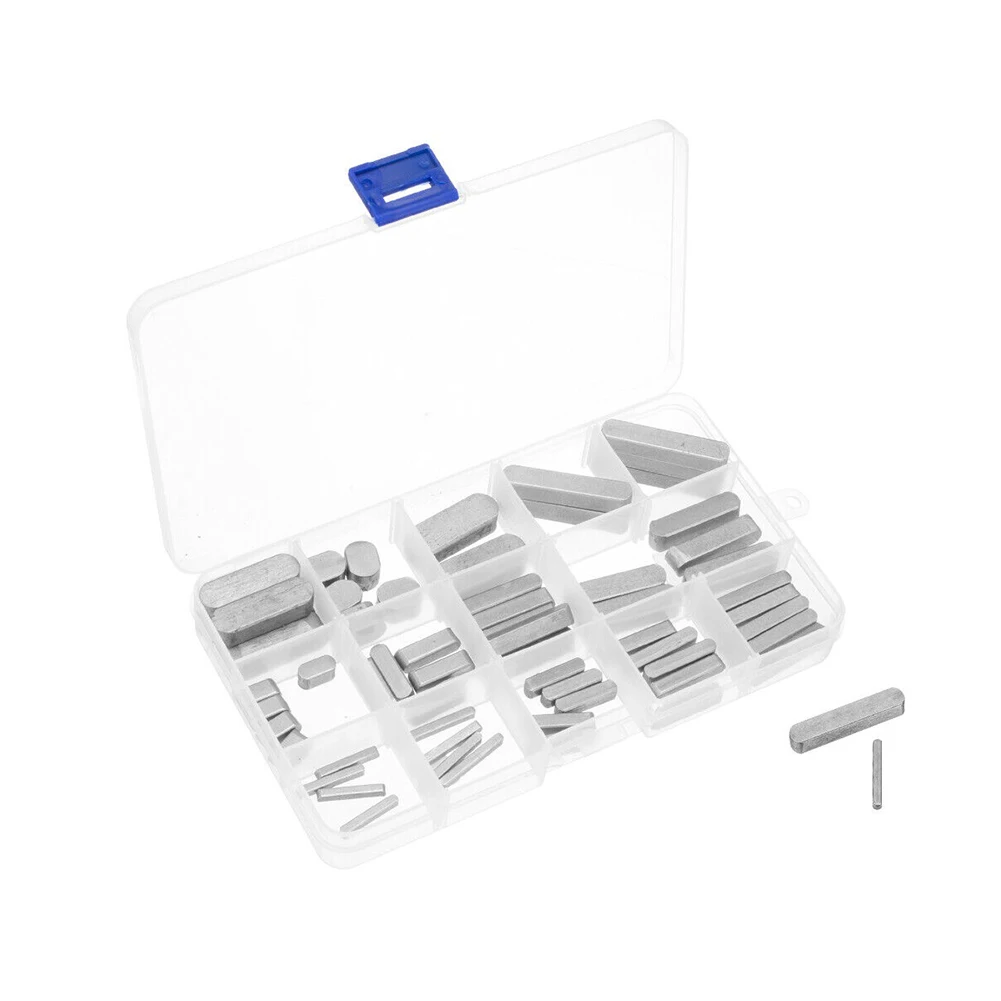 

Inclusive Parallel Key Kit Offering a Total of 60 Pieces Made from Quality Carbon Steel Fits Many Applications