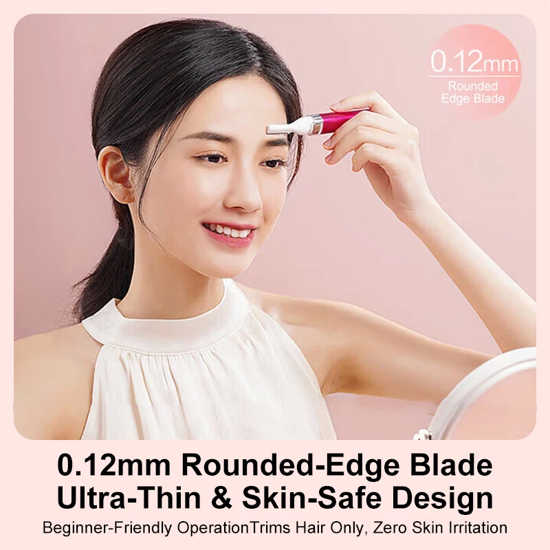 Panasonic portátil batom em forma de removedor de pêlos elétrico para mulheres indolor e eficaz remoção de pêlos faciais ferramenta de barbear doméstico