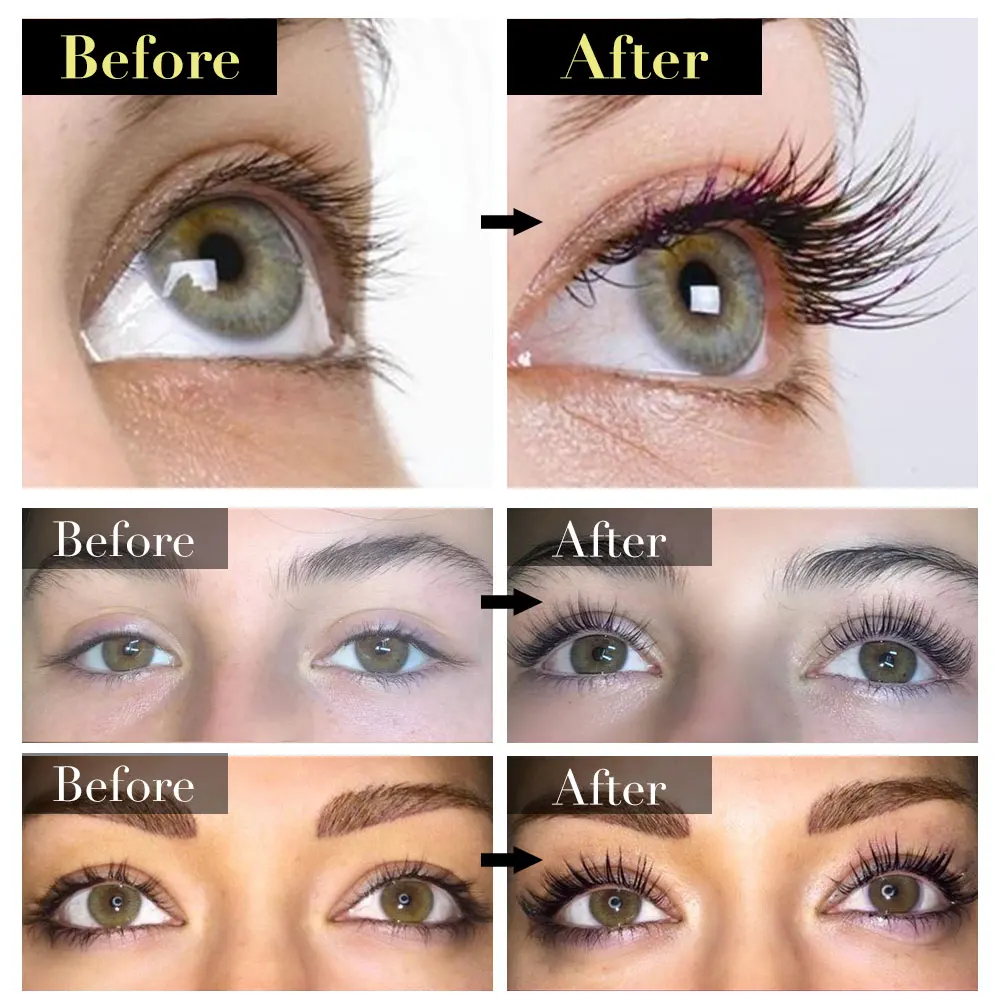 Soro De Crescimento Rápido Dos Cílios, Natural Eyelash Enhancer, Mais Completo, Curling Mais Grosso, Tratamento Lash, Produtos De Cuidado Do Olho, Maquiagem, 7 Dias