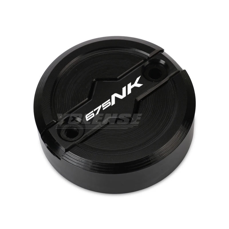 Motorradzubehör Vorderradbremsflüssigkeitsbehälter-Abdeckung Ölbehälterdeckel für 675SR 675SR-R 675NK 675 SR NK SRR