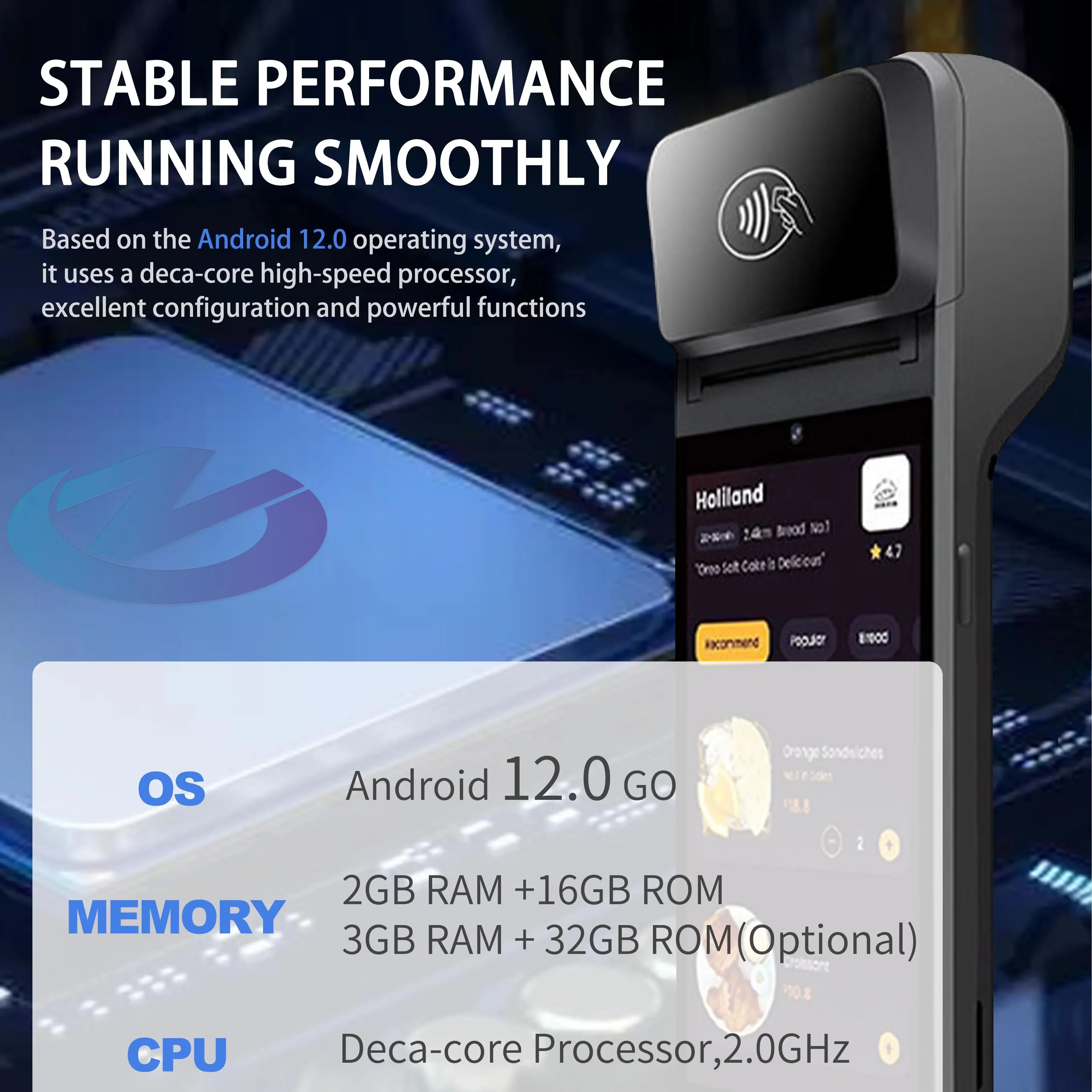 

Z92 Dual Screen All in One Android Pos Terminal Android Pos Terminal with Nfc Reader, Vending Machine Bill Acceptor