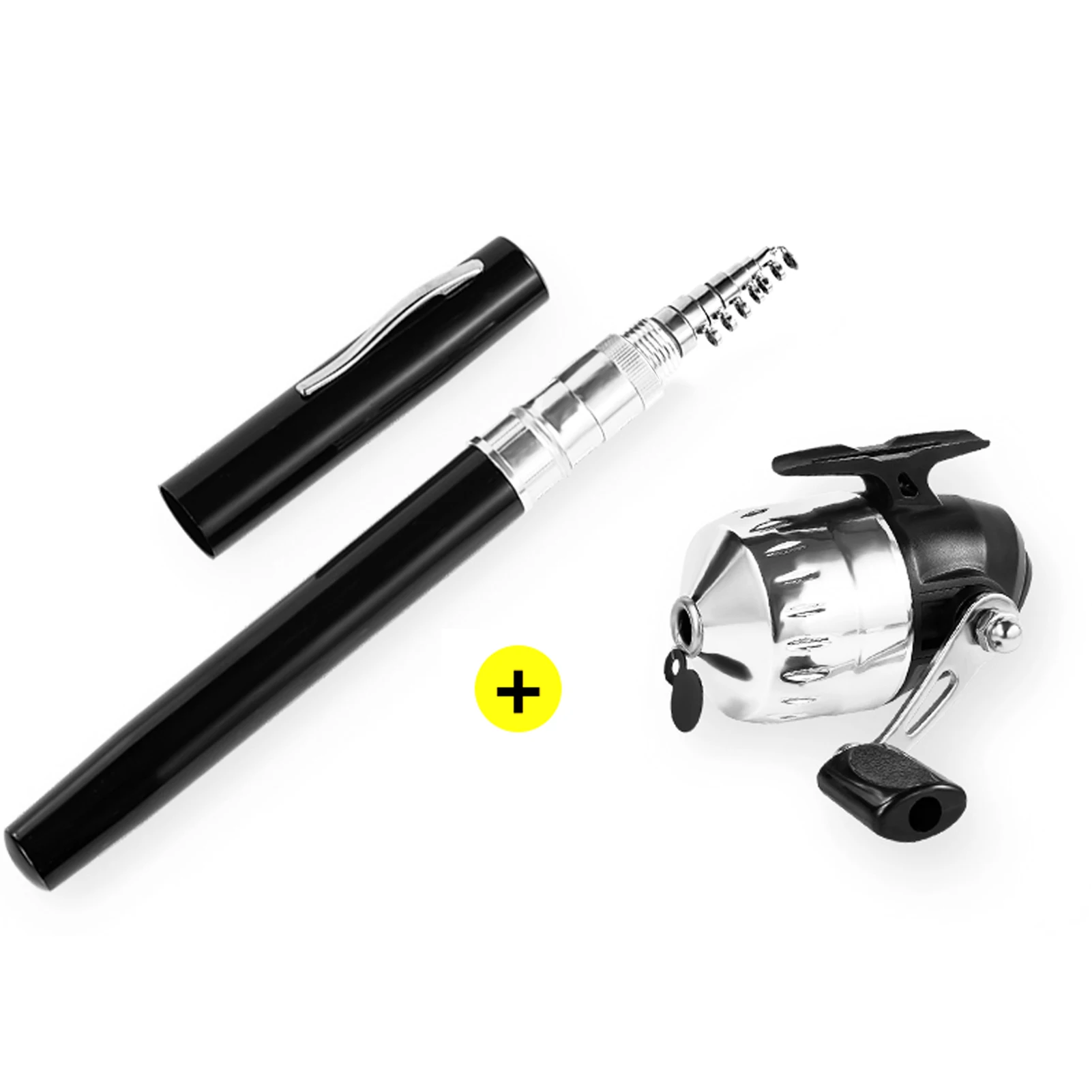 

Fishing Rod Pen Fishing Rod Portable Fishing Rod Telescopic Pen Shape Fishing Rod and Fishing Reel Combo Kit