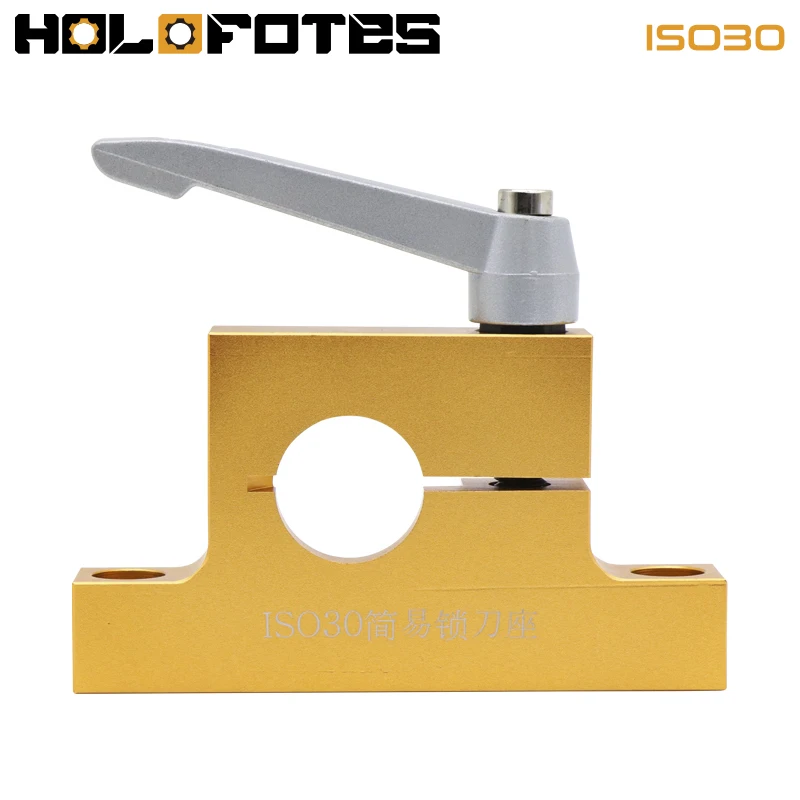 

ISO30 Tool Holder Locking Device Aluminum Alloy Durable Original Screws Flexible Comfortable Tool Holder Fixture Device for CNC