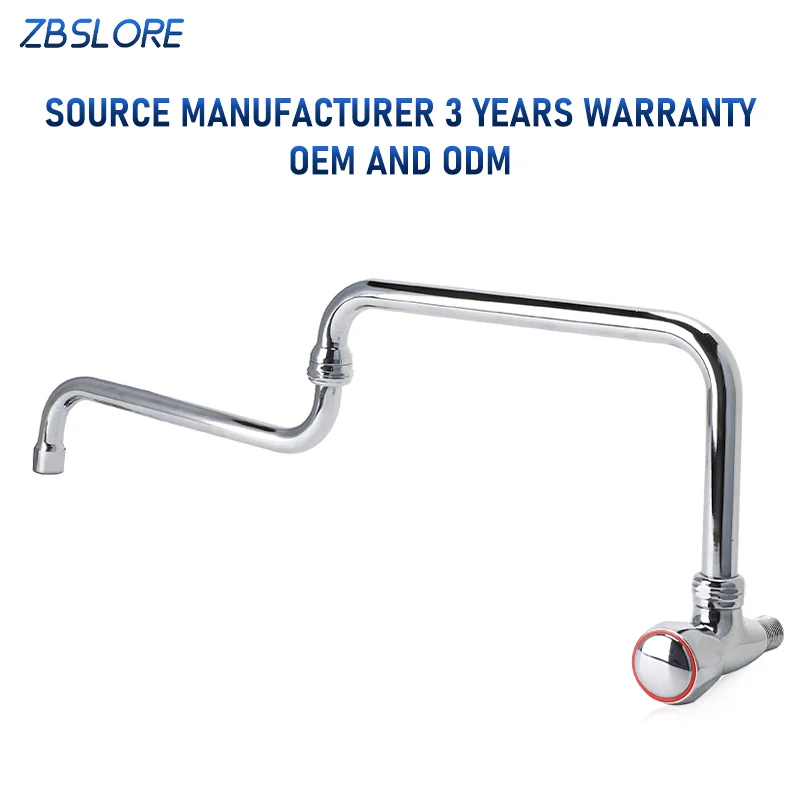 Rubinetto da cucina pieghevole Rubinetto per riempire pentole Rubinetto per riempire pentole per montaggio a parete commerciale