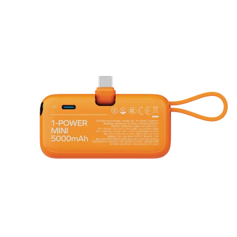 Портативный внешний аккумулятор MOMAX Mini Capsule Power Bank 5000 мАч с быстрой зарядкой PD 20W для iPhone 17, 16, 15, Xiaomi, Samsung