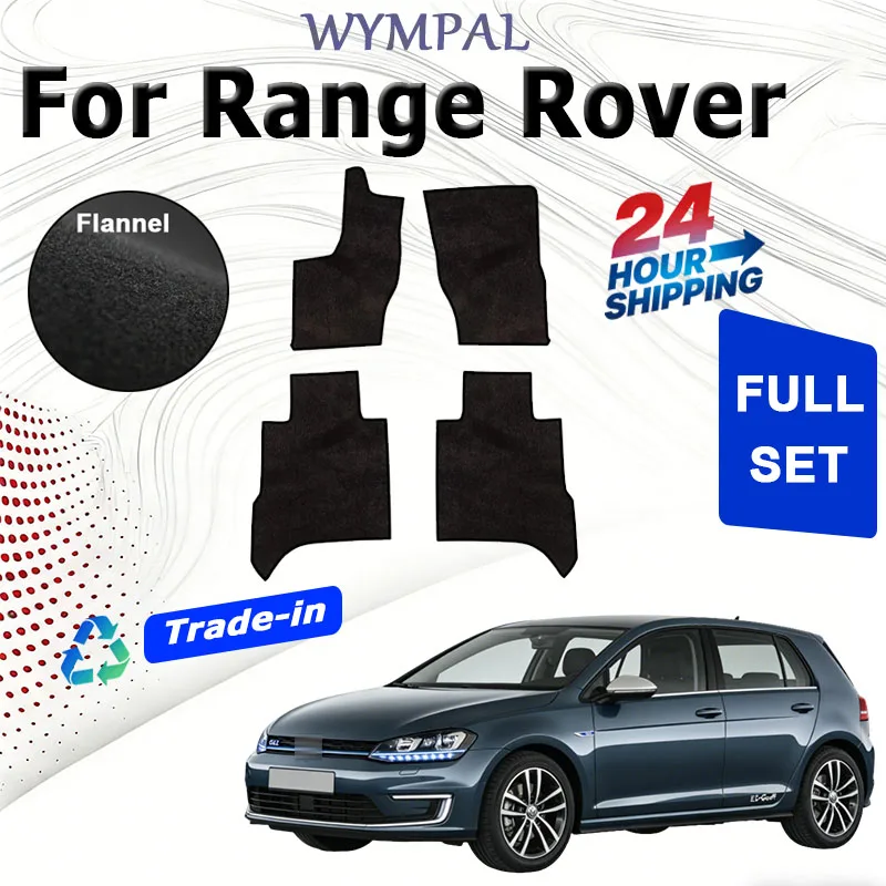 

Car velour mats Nylon Suede For Range Rover L405 Vogue 4 Seater Long Wheelbase 2013 2014 2015 2016 2017