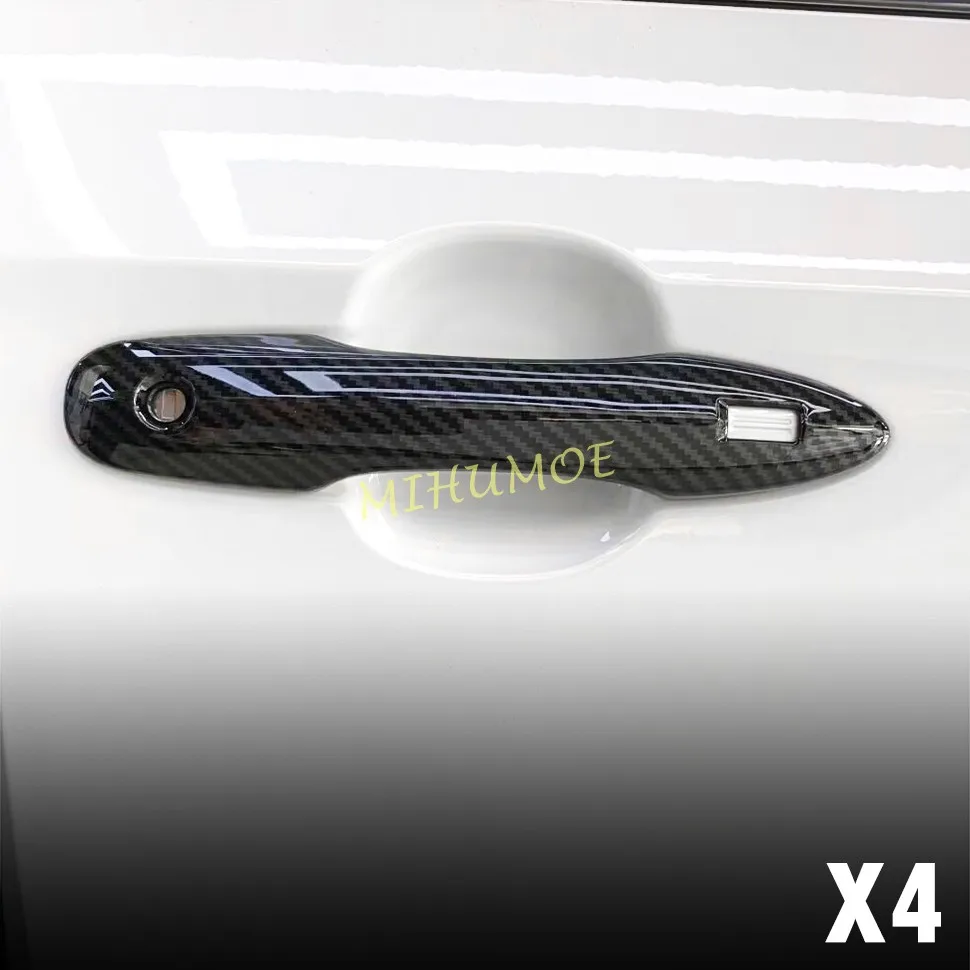 

Для Toyota Noah Voxy Suzuki Landy 2022 2023 2024 2025: Стильные накладки на дверные ручки из карбона