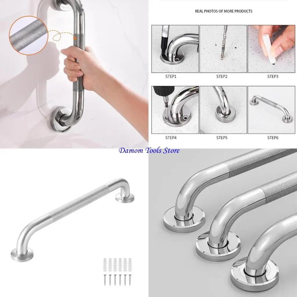 

57be 30/40/45см для ванной комнаты с противником прочной защитный ручка для душа из нержавеющей стали для ванной комнаты для в