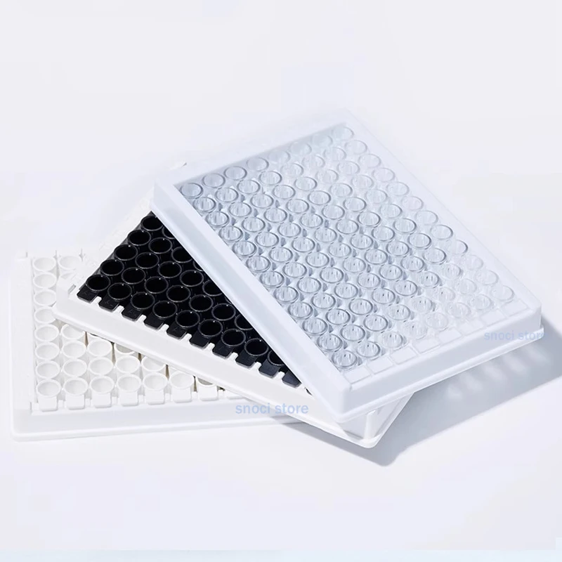 96-穴-elisa-プレートラボ機器ウェル培養プレート組織培養ツール、ポリスチレン取り外し可能な滅菌パッキング-5-ピース-パック