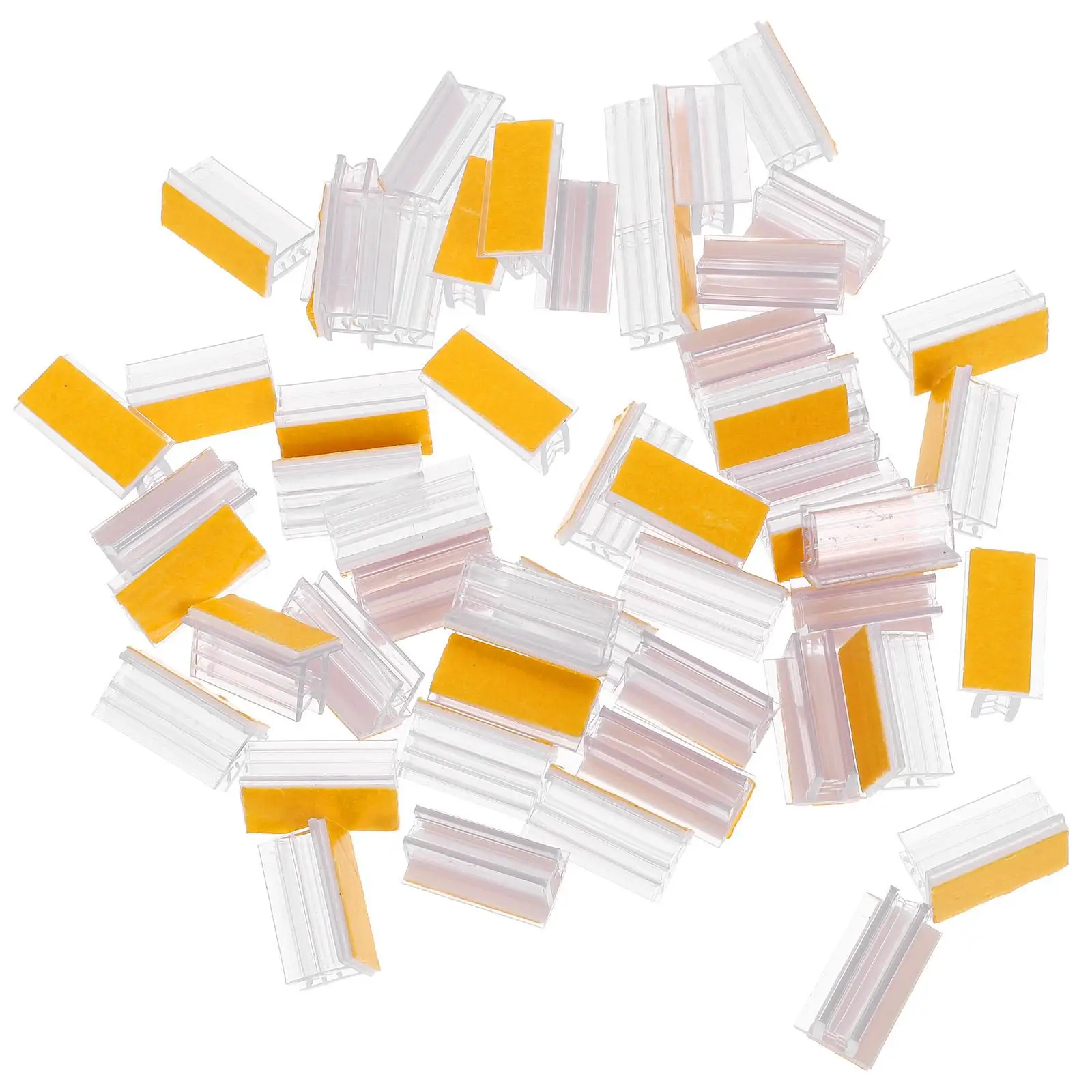 50 قطعة أصحاب علامة صغيرة PVC 0 98x0 55x0 45 بوصة إطارات عرض ذاتية اللصق لبطاقات الملصقات صور اسم العلامات الفصول الدراسية