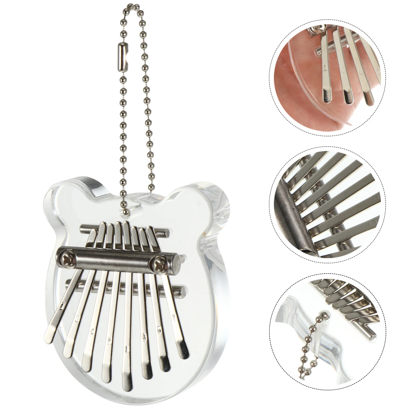 

Solid Thumb Piano Portable Musical Instrument Small Instruments for Pianos