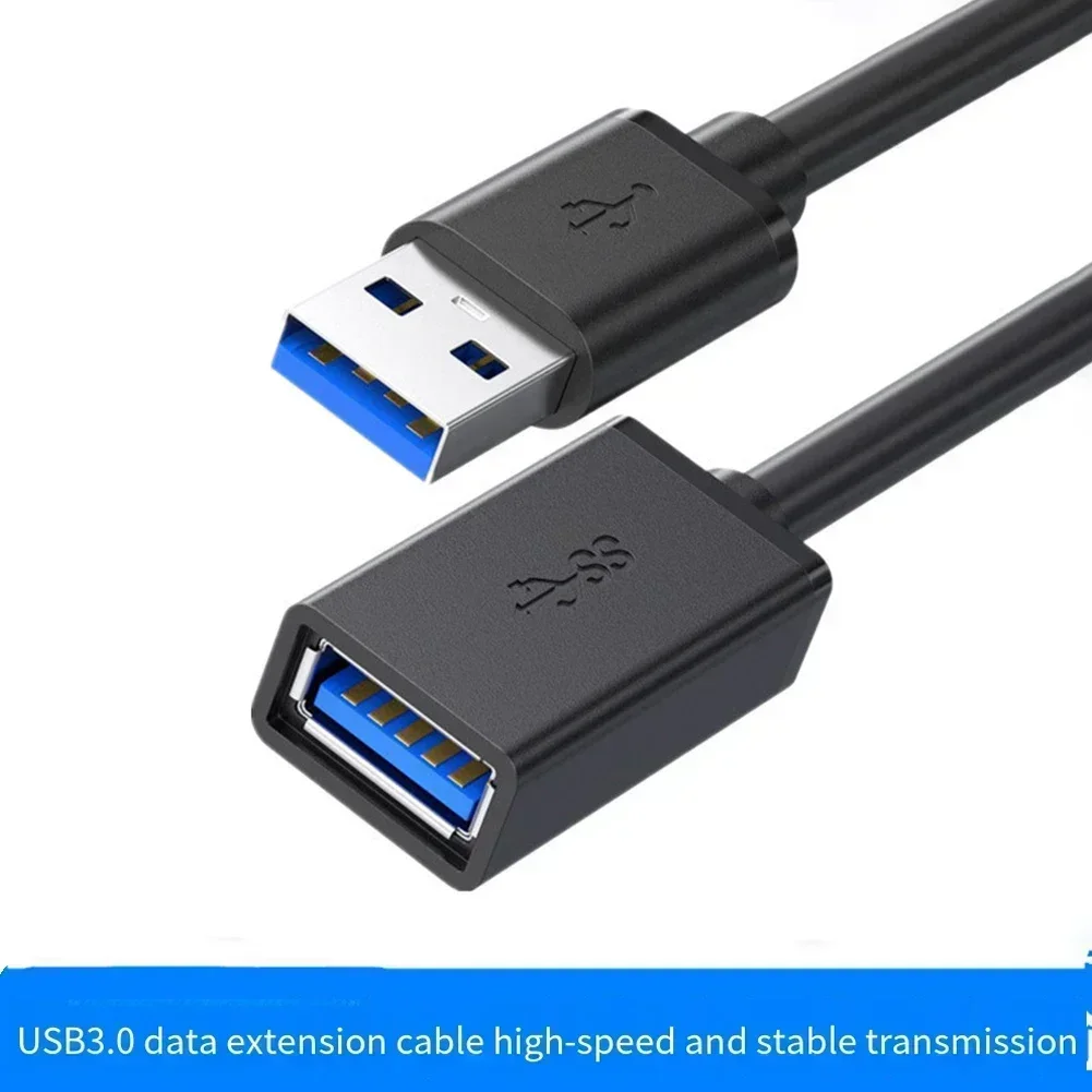 0.5/1/2/3/5 M USB Extension Cable 3.0 Data Cord For Laptop TV SSD USB 3 0 Male To Female Computer Camera Printer Connector