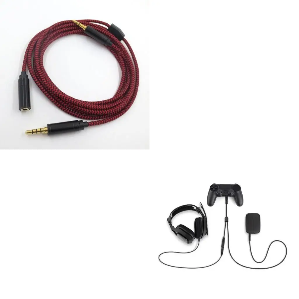 Cable para auriculares 3,5mm, Cable enlace Chat macho 3,5mm para juegos, Cable grabación