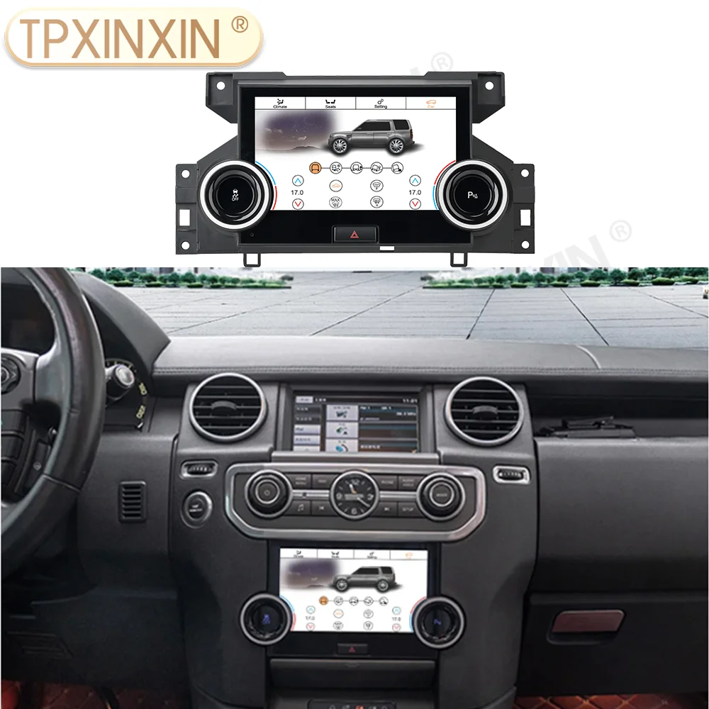 For Land Rover Discovery 4 AC Panel Air Conditioning Climate Board Voice Control Touch Climate Control Screen