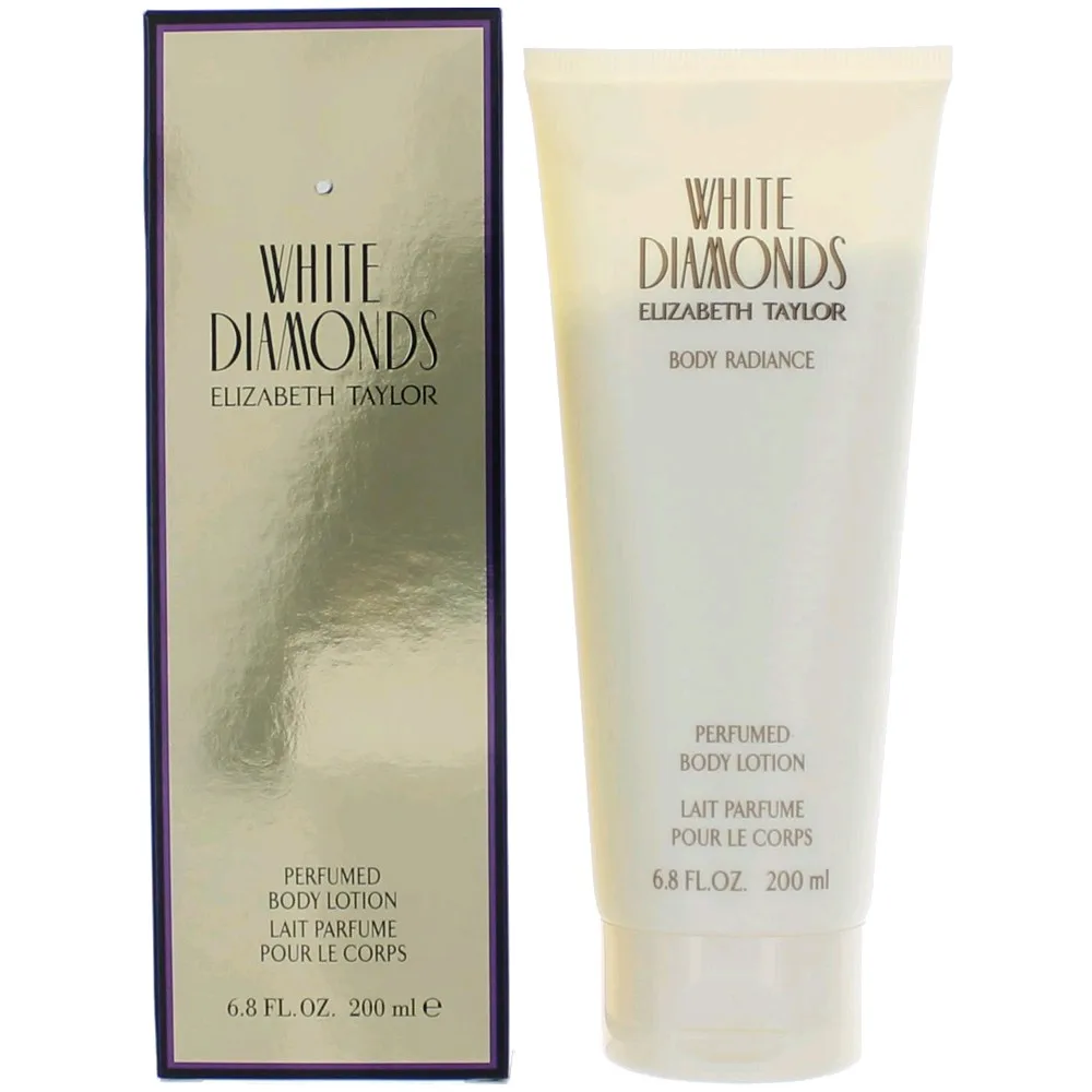 

White Diamonds by Elizabeth Taylor, 6.8oz Perfumed Body Lotion women