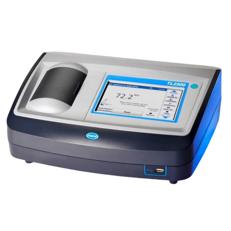 

Veidt Weighing HACH TL2300 Tungsten Lamp Turbidimeter EPA 0-4000NTU Benchtop High Precision Tap Water Turbidity Meter