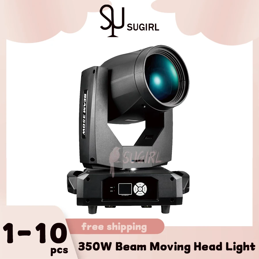 0 Tax 1-10Pcs Sharpy lyre Beam 350W 17R Moving Head Light Dmx Key Model Sharpy Beam 350W Stage Disco Lights Power Dj Effect