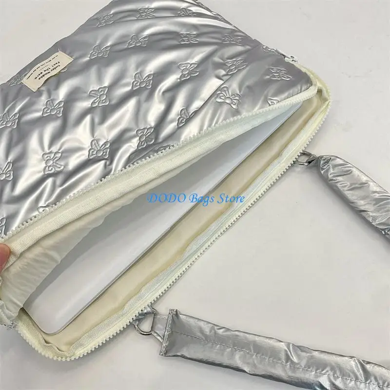 حقيبة كمبيوتر محمول مقاس 13/15 بوصة بمقبض مقاوم للماء وحقيبة حماية للكمبيوتر المحمول وحقيبة حمل للكمبيوتر المحمول للعمل أثناء