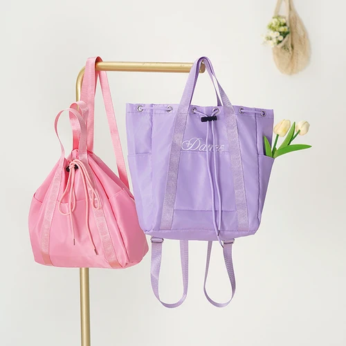 Imagen 2 del producto Bolsa de Ballet para niñas, bailarina, bolsa de baile para niños, mochila de baile, bolso, bolsas de baile de Ballet, mochila escolar de hombro para Ballet de bebé