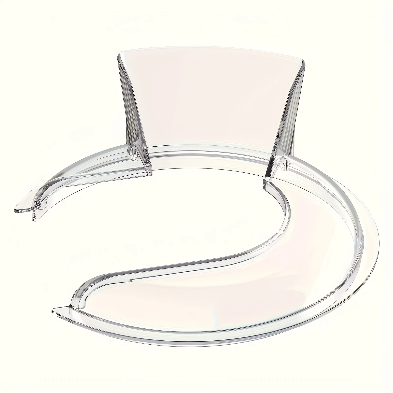 Protector Antisalpicaduras Transparente para Batidoras de Pedestal KitchenAid de 4.5-5 Cuartos con Cabezal Inclinable, Compatible con Tazón de Acero KitchenAid de 4.5-5 Cuartos