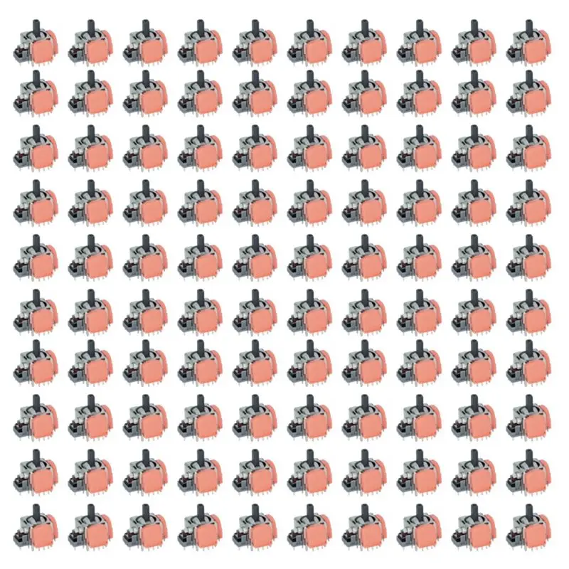 (Flash Sale) For PS5 TMR Gamepad 2Nd Gen Forth Gen Replacement Electromagnetic Joystick 100Pcs Angle Hall Tunnel Magnetic Resist