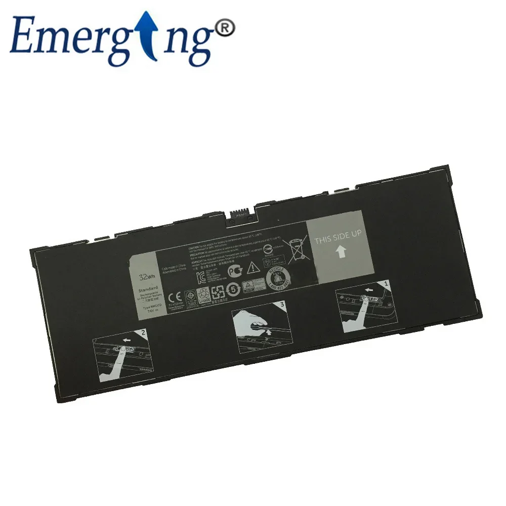 Imagem -02 - Bateria do Portátil de Mgcd para Dell Dell Local 11 Pro 5130 Tabuleta Xmfy3 3121453 Vyp88 7.4v 32wh Novo