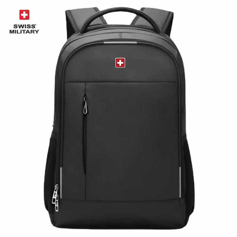 Zaino per laptop da uomo SWISS Borsa USB antifurto impermeabile Zaino da scuola di moda di grande capacità Zaino da viaggio Zaino Mochila