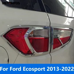For Ford Ecosport 2013 2014 2015 2016 2017 2018 2019 2020 2021 2022 Chrome Rear Light Lamp Cover Trim Foglamp Bezel Accessories