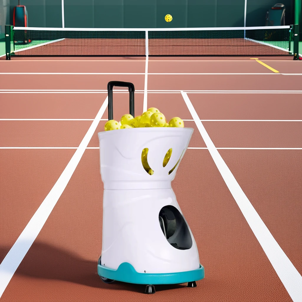 Máquina de tiro de Pickleball inteligente para interiores y exteriores, máquina de entrenamiento de Pickleball