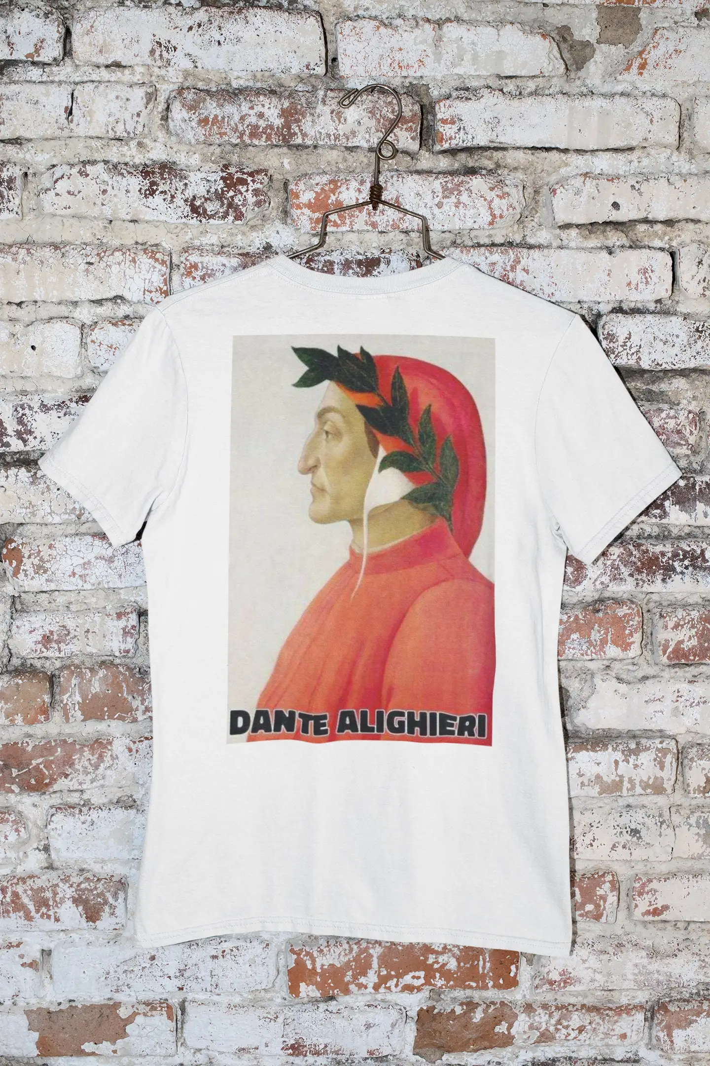 Dante Alighieri Italian Poet Dantes Inferno The Divine Comedy Writer T Shirt Renaissance