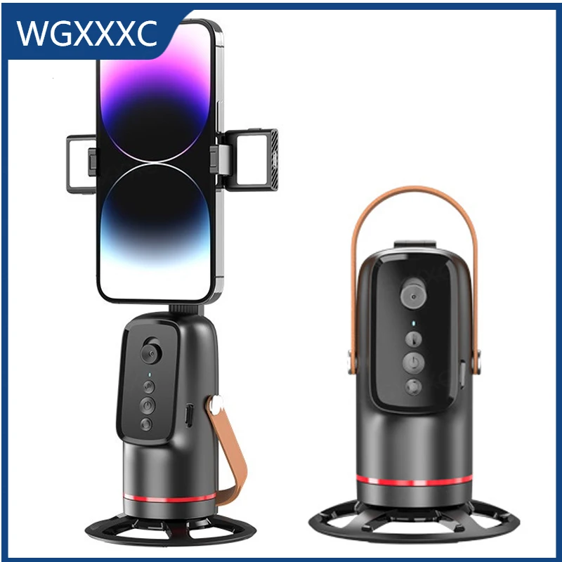 

Follow the Camera Gimbal Intelligent AI Facial Recognition 360 Degree Panoramic Shooting Gimbal Live Face Tracking Stabilizer ﻿